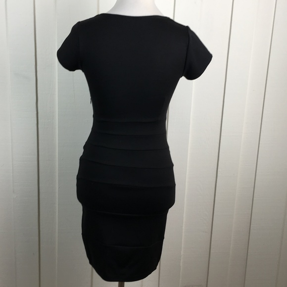 Tally Weijl Bodycon Dress XS Black Cut Out - Picture 4 of 8